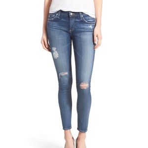 AG Distressed Jeans - Ankle Skinny!